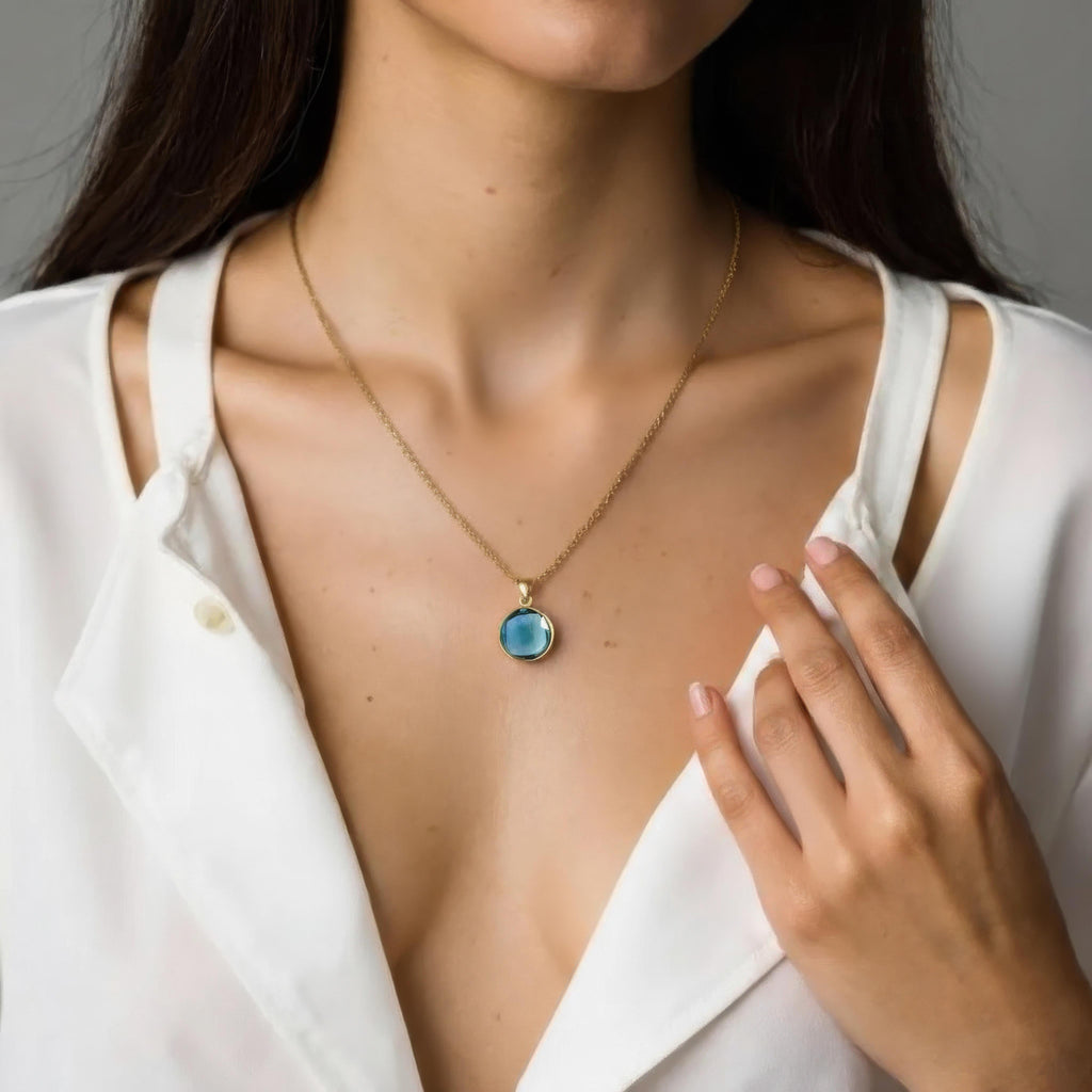 Santorini Pendant Necklace