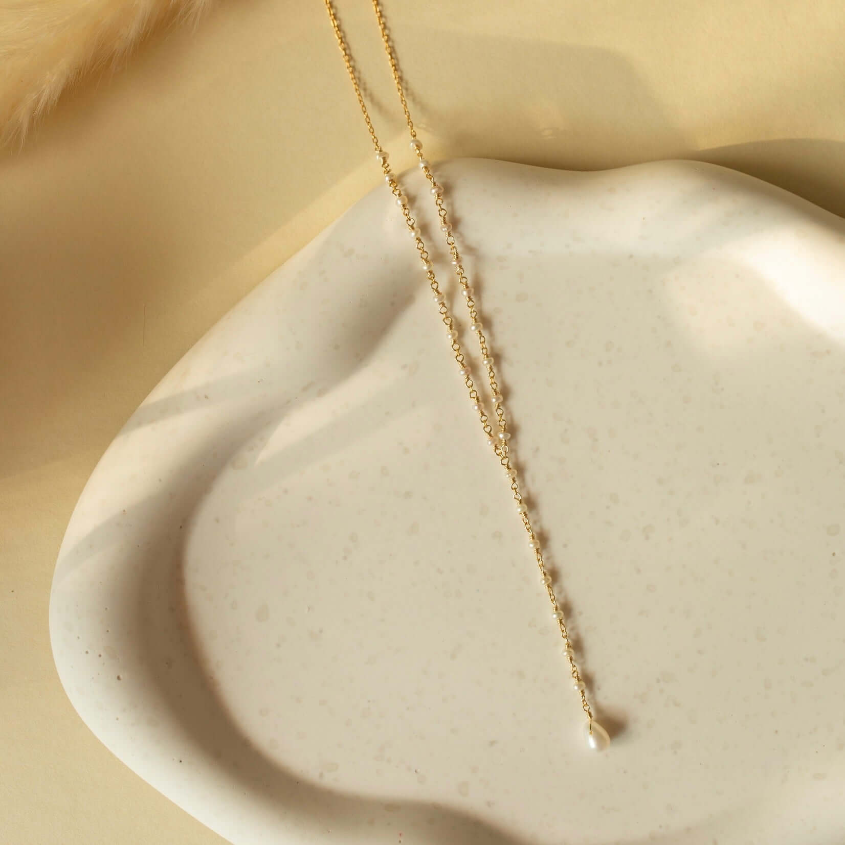 Kensington Necklace - Rainbow Pearl
