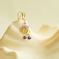 Amethyst Solara Earrings