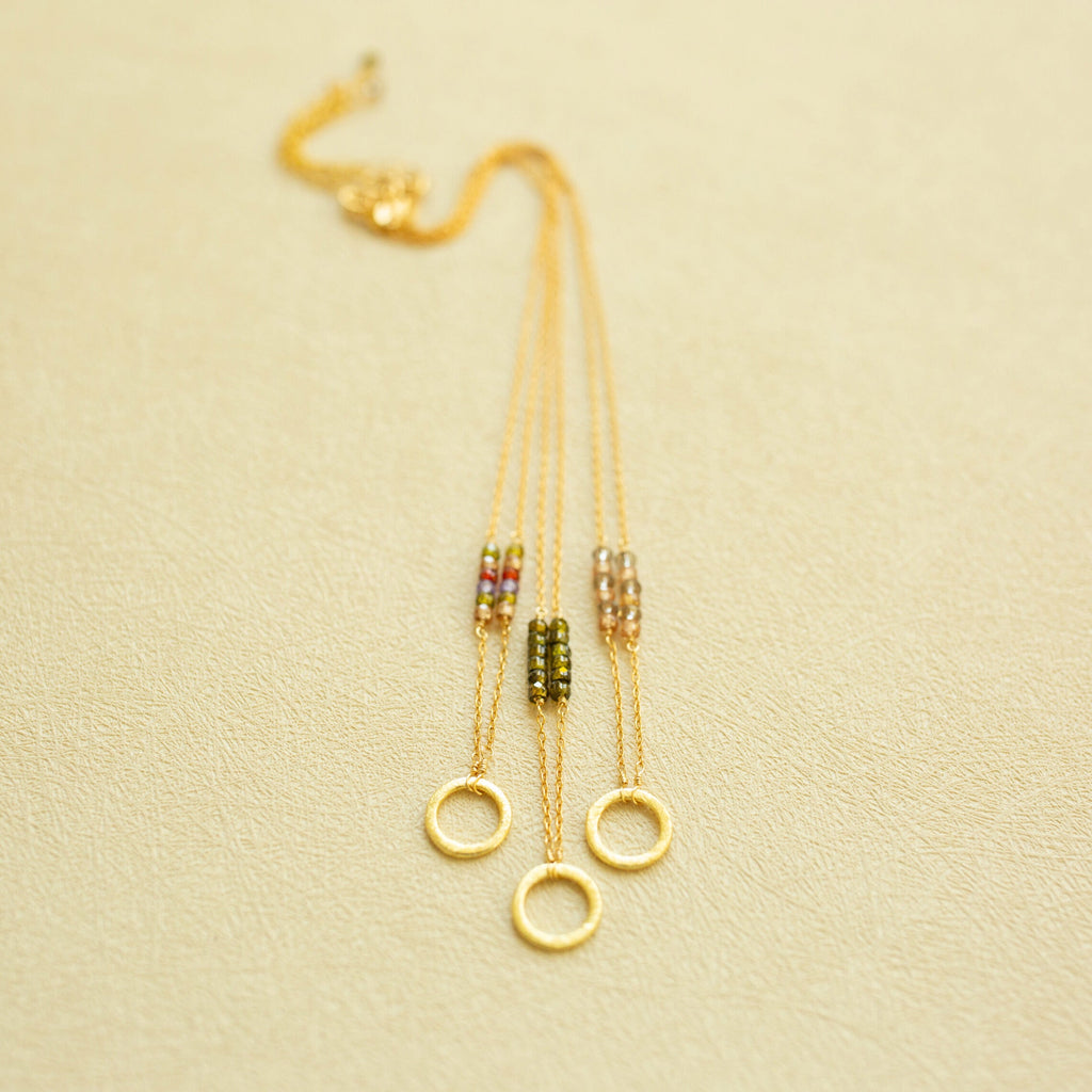 Rainbow Solara Necklace