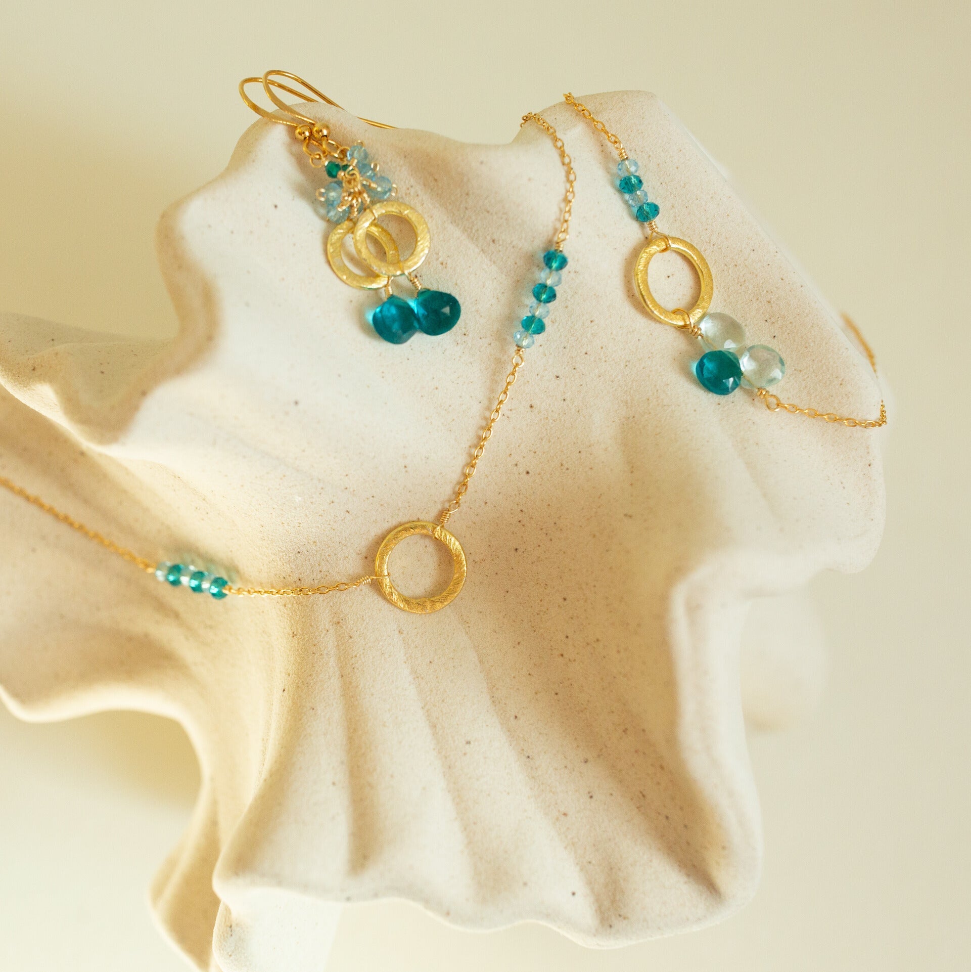 Aquamarine Solara Bracelet