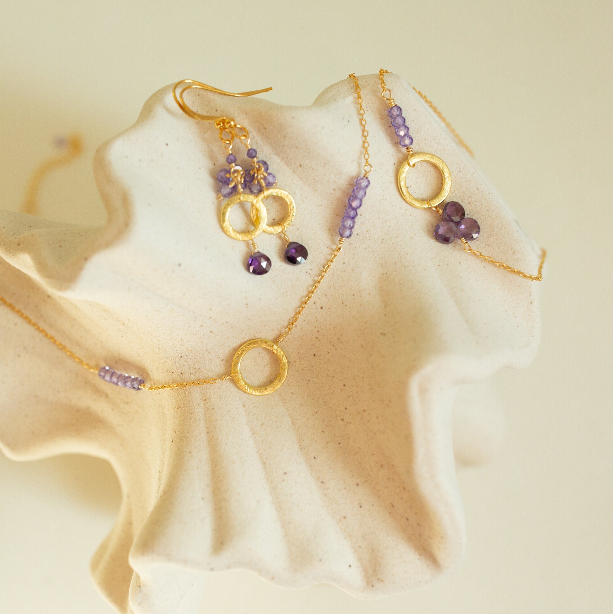 Amethyst Solara Bracelet