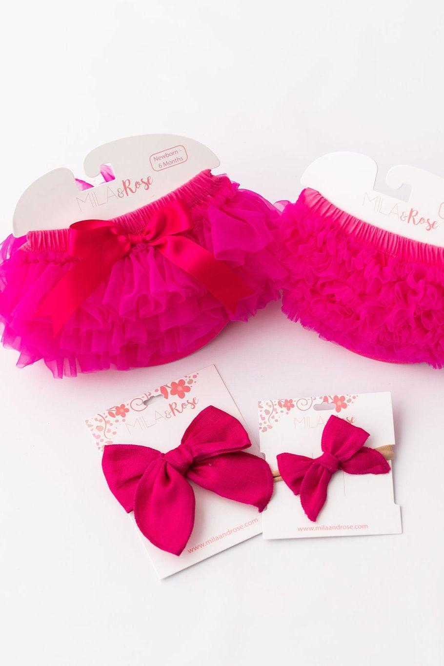 Hot Pink Ruffle Tutu Bloomer