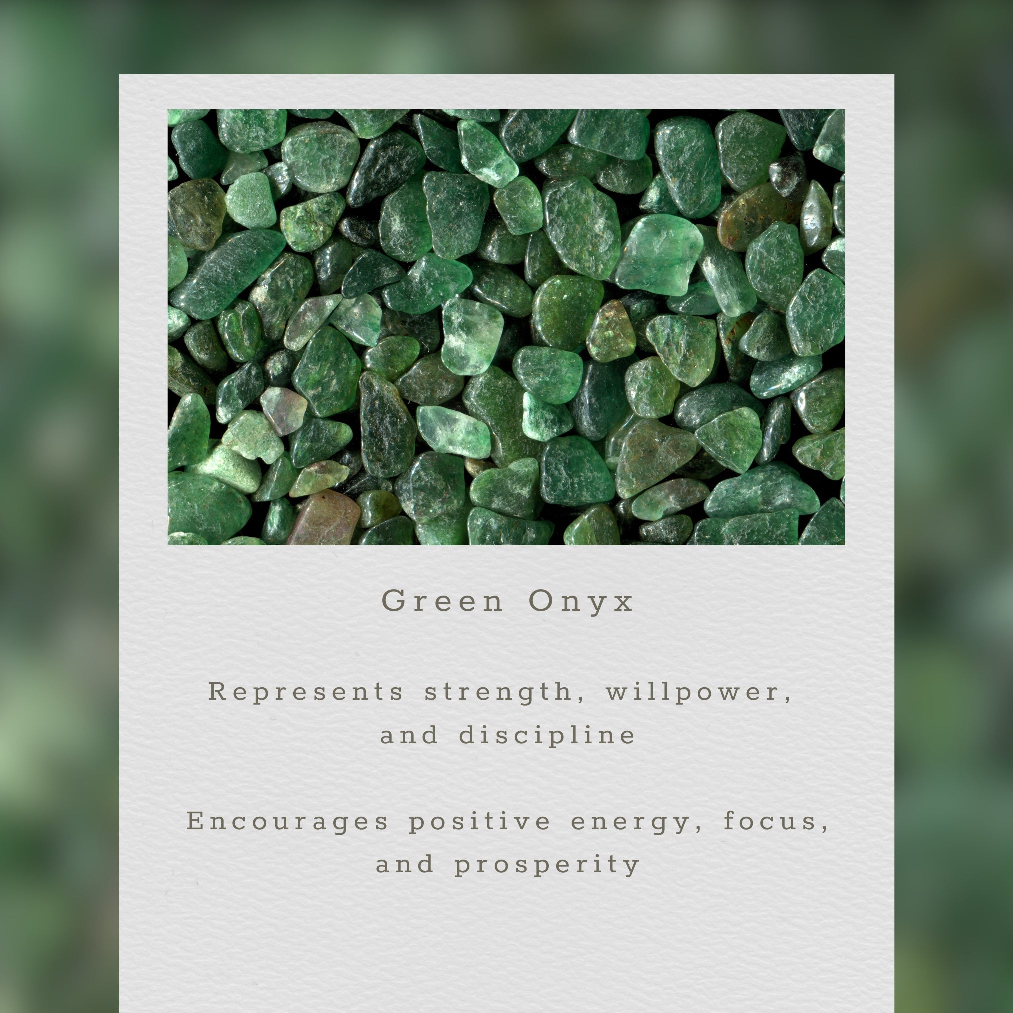 Green Onyx Mini Boho Earrings