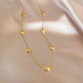 Gold Station Necklace