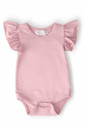 Vintage Pink S/S Flutter Bodysuit