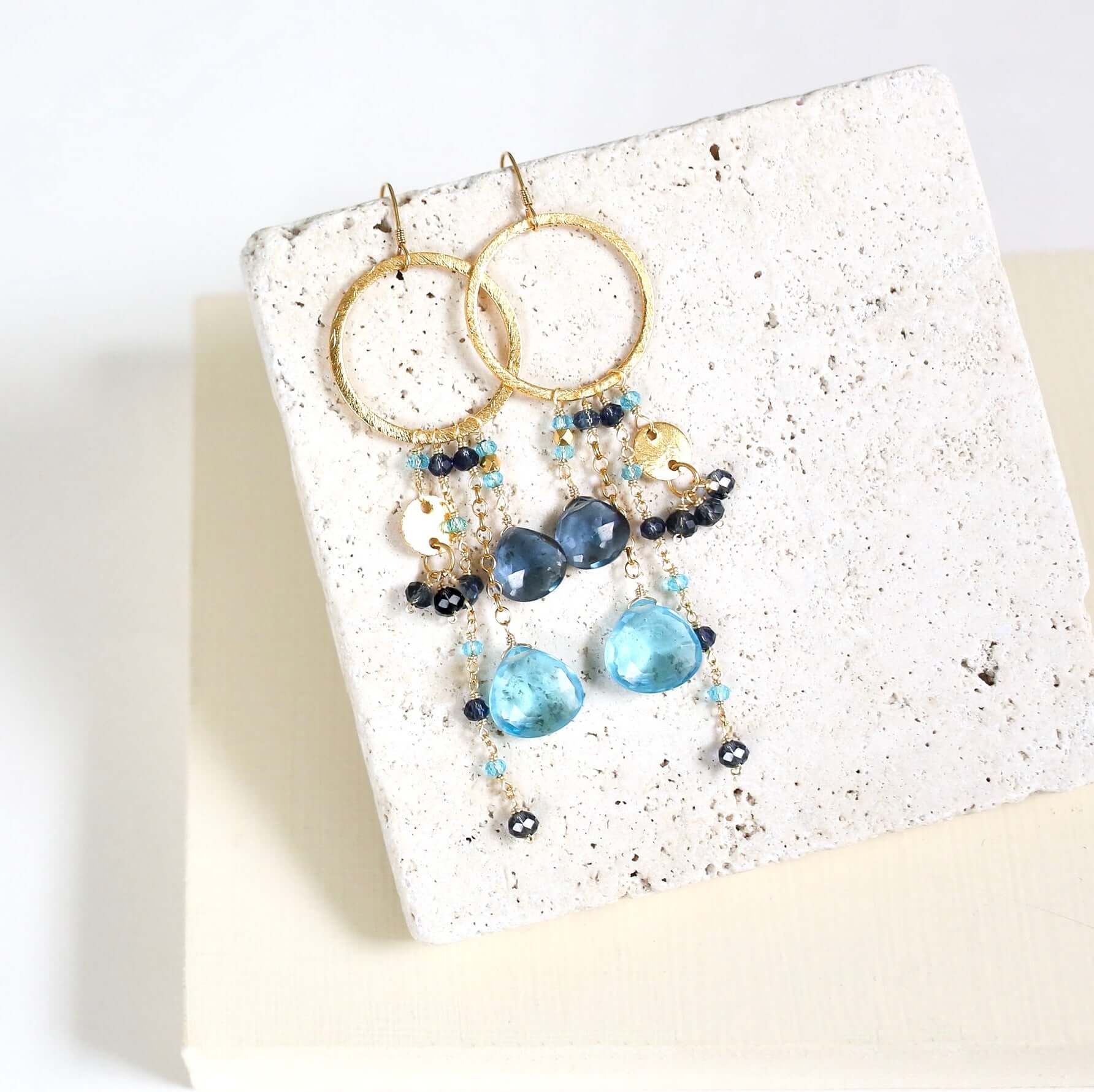 Amethyst & Citrine Ammil Earrings
